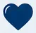 Dark blue heart