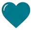 Heart Light Blue